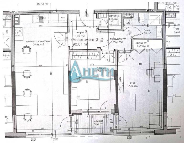 Продава 3-СТАЕН, гр. София, Младост 1, снимка 14 - Апартаменти - 56390243
