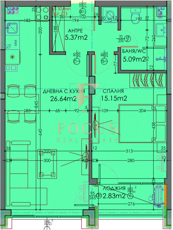 Продава  2-стаен, град Пловдив, Тракия • 85 510 EUR • ID 52864856 — holmes.bg - [1] 