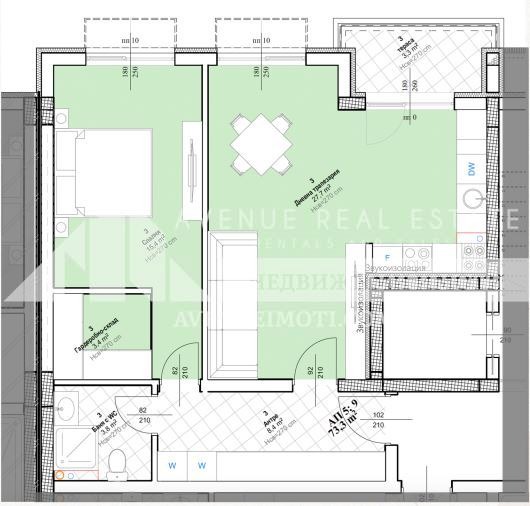 À venda  1 quarto Plovdiv , Ostromila , 83 m² | 43450666 - imagem [2]