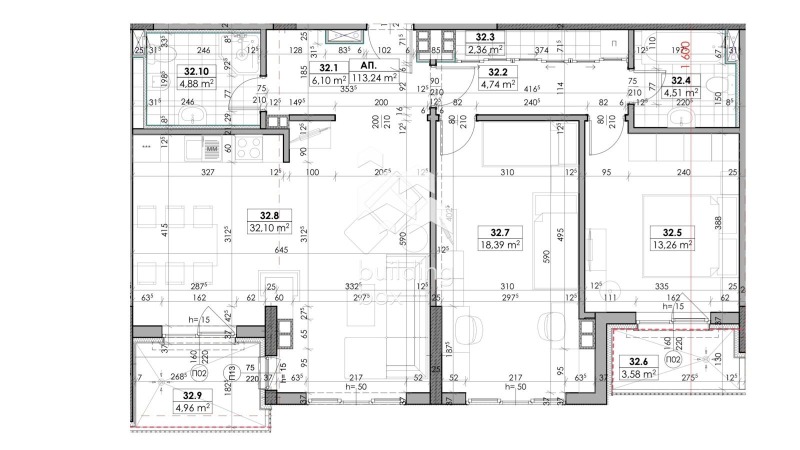 In vendita  2 camere da letto Sofia , Oborishte , 135 mq | 38127198 - Immagine [3]