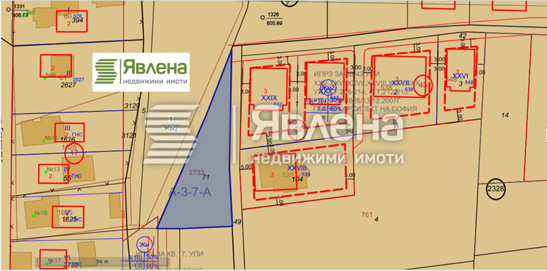 Продава ПАРЦЕЛ, гр. Банкя, област София-град, снимка 2 - Парцели - 49293362