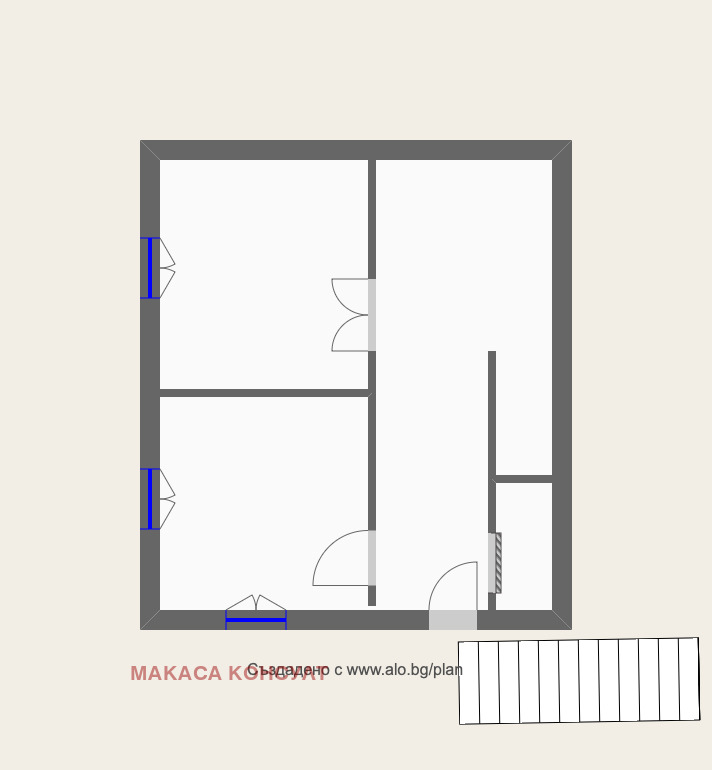 Продава ЕТАЖ ОТ КЪЩА, гр. София, Люлин 9