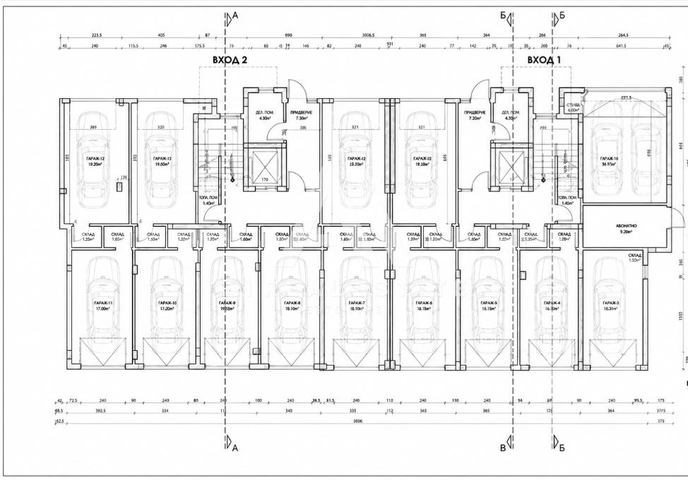 Продава ГАРАЖ, ПАРКОМЯСТО, гр. Плевен, Широк център, снимка 2 - Гаражи и паркоместа - 55176728
