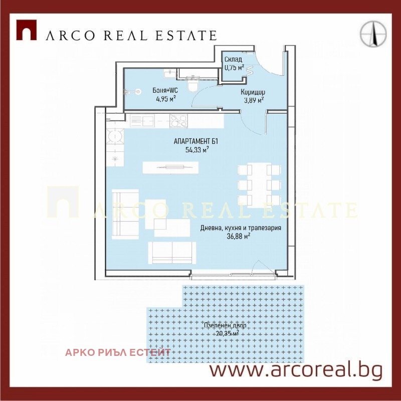 Продава  1-стаен град София , Младост 4 , 66 кв.м | 54203915