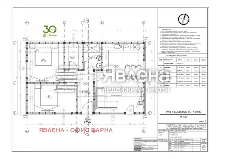 Продава КЪЩА, с. Яребична, област Варна, снимка 2 - Къщи - 55288656