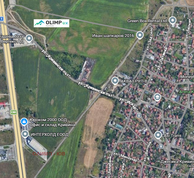 Продава ПАРЦЕЛ, гр. София, с. Кривина, снимка 1 - Парцели - 54036990