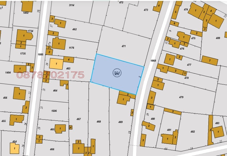 Продава ПАРЦЕЛ, с. Труд, област Пловдив