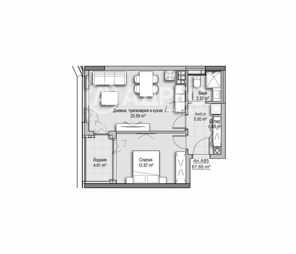 Продава 2-СТАЕН, гр. София, Витоша, снимка 4 - Апартаменти - 55642559
