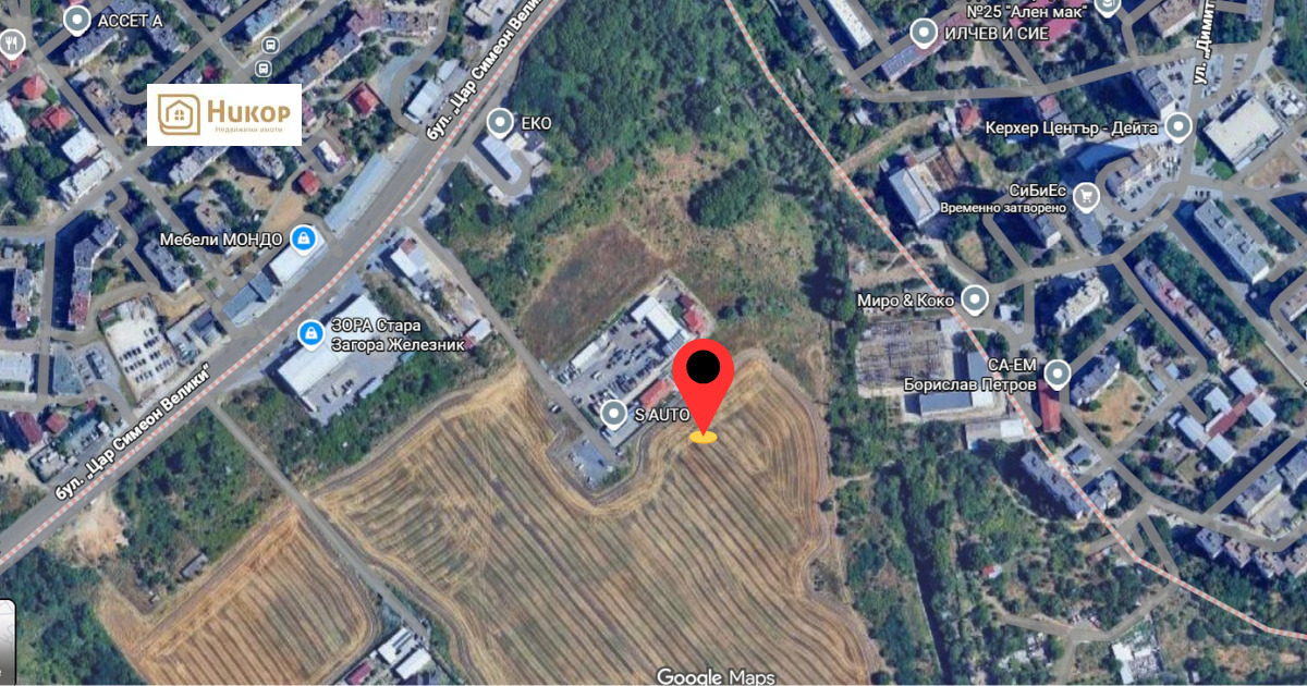 Продава ПАРЦЕЛ, гр. Стара Загора, Железник - център, снимка 2 - Парцели - 53941416