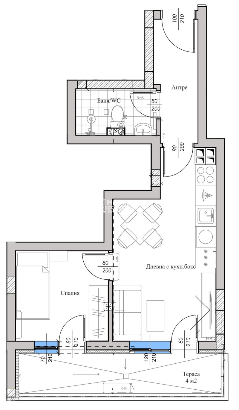 Продава 2-СТАЕН, гр. Пловдив, Въстанически, снимка 6 - Aпартаменти - 47628836