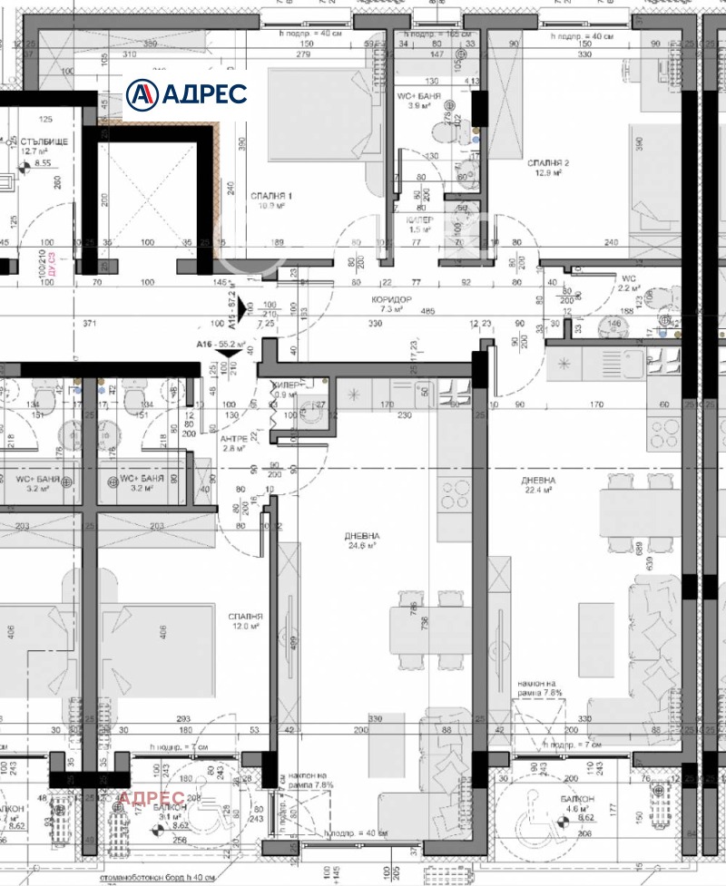 Продава 3-СТАЕН, гр. Варна, Владислав Варненчик 1, снимка 4 - Апартаменти - 52082280