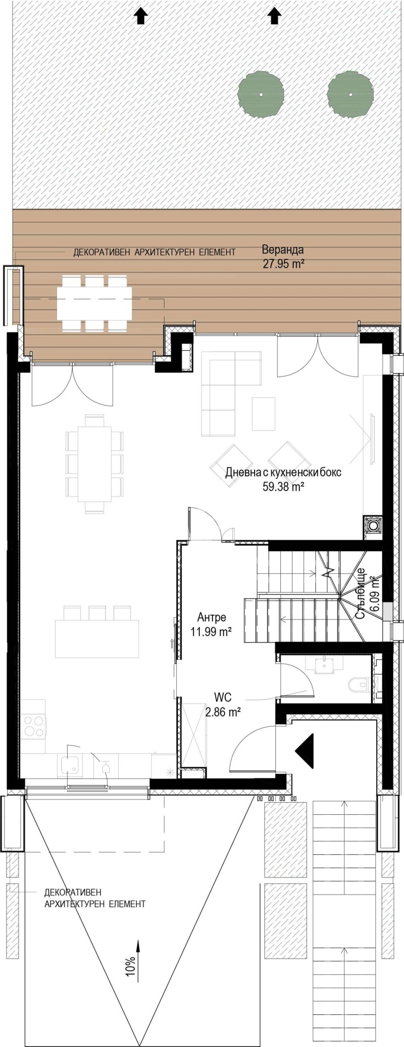 Till salu  Hus Sofia , m-t Kambanite , 406 kvm | 45536755 - bild [7]