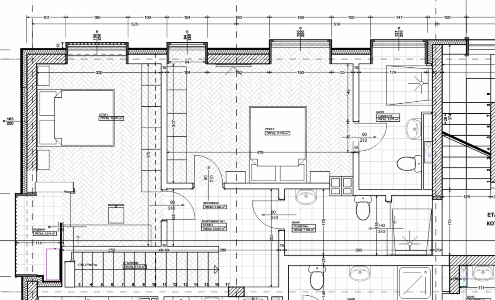 Продава 3-СТАЕН, гр. София, Кръстова вада, снимка 3 - Апартаменти - 53719444