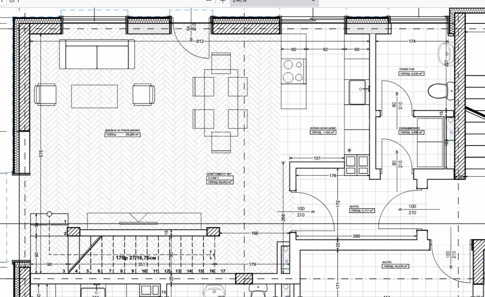 Продава 3-СТАЕН, гр. София, Кръстова вада, снимка 2 - Апартаменти - 53719444