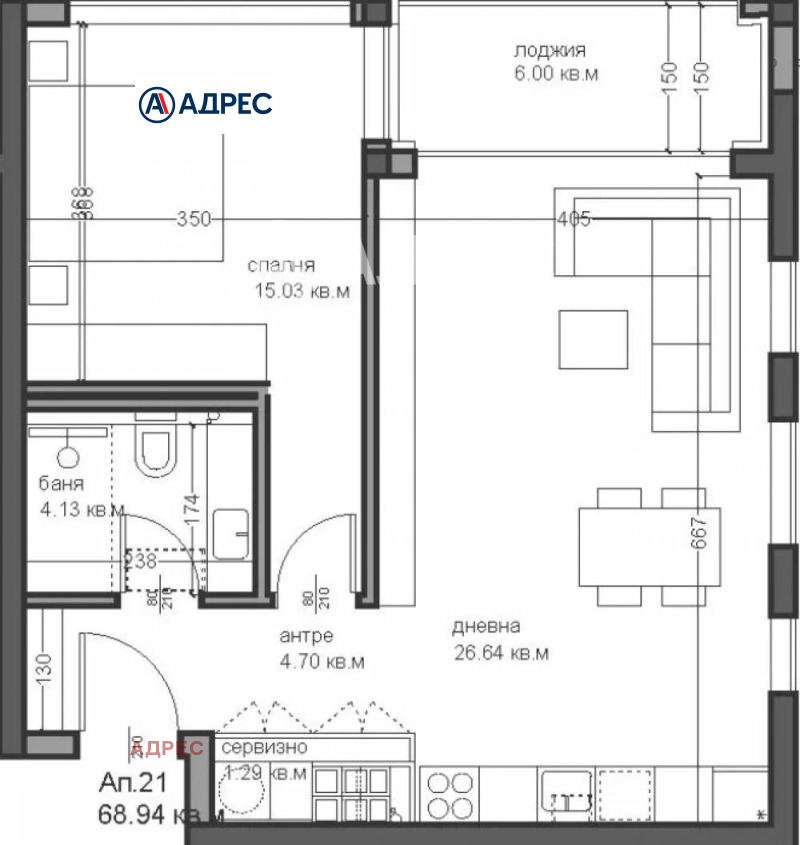 Продава  2-стаен град Варна , Аспарухово , 81 кв.м | 38194379 - изображение [4]