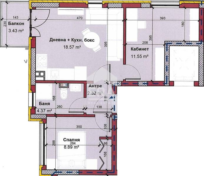 Te koop  2 slaapkamers Varna , Vinitsa , 72 m² | 87947122 - afbeelding [5]