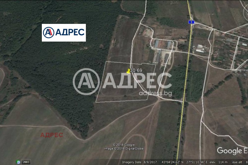 For Sale  Plot region Varna , Bliznatsi , 46000 sq.m | 61227349