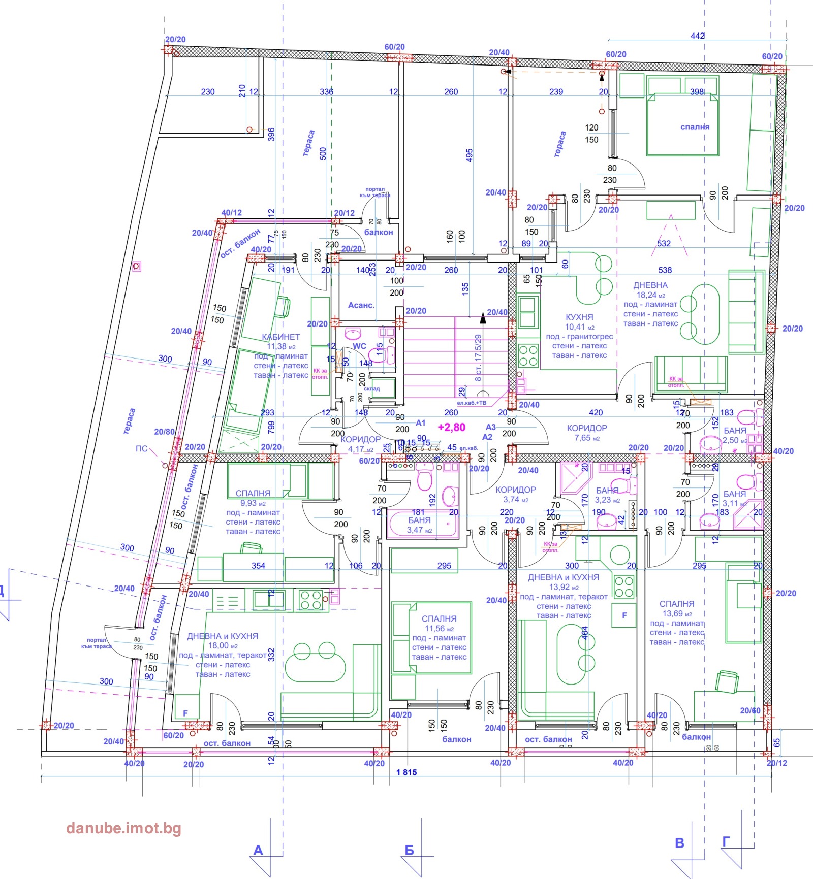Продава 4-СТАЕН, гр. Русе, Център, снимка 2 - Апартаменти - 53952803