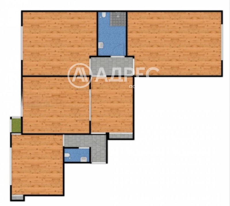 For Sale  3+ bedroom Sofia , Tsentar , 102 sq.m | 17257870 - image [4]