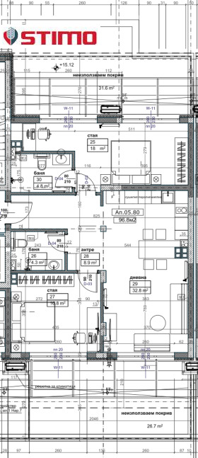 2 Schlafzimmer Malinowa dolina, Sofia 3