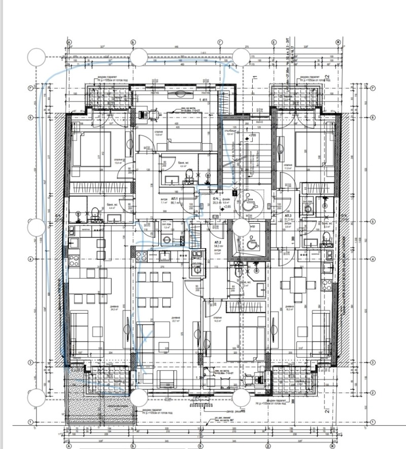 Продава 3-СТАЕН в град София, Разсадника - 103 кв.м / 265 000 € » 518 294.95 лв., КАНТОРА БОРИСОВА