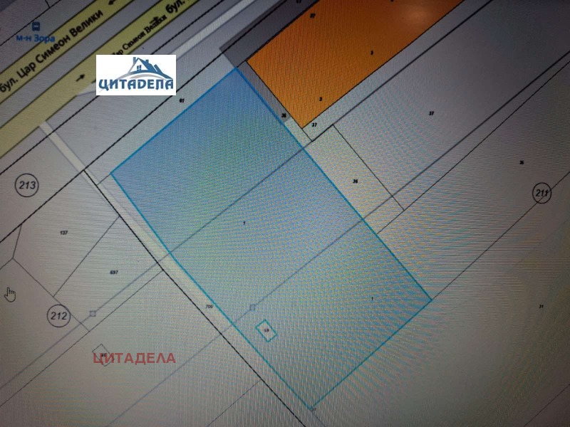 Продава ПАРЦЕЛ в град Стара Загора, Железник - изток - 3500 кв.м / 525 000 € » 1 026 810.75 лв., ЦИТАДЕЛА