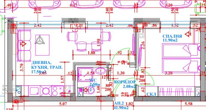 Продава 2-СТАЕН, гр. Созопол, област Бургас, снимка 4 - Aпартаменти - 47375633