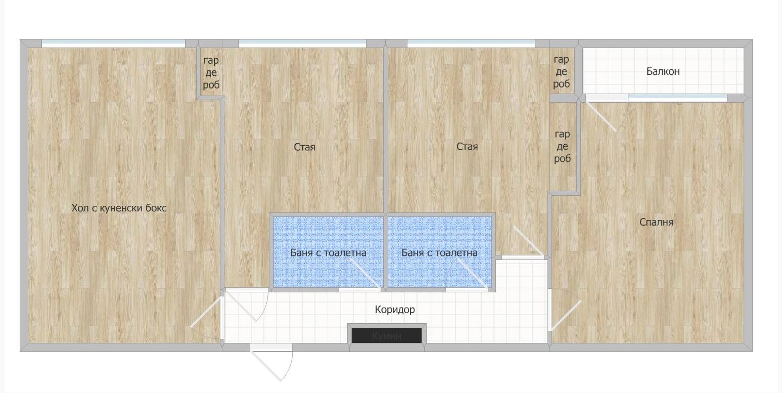 Продава 3-СТАЕН, гр. София, Оборище, снимка 17 - Апартаменти - 53708410