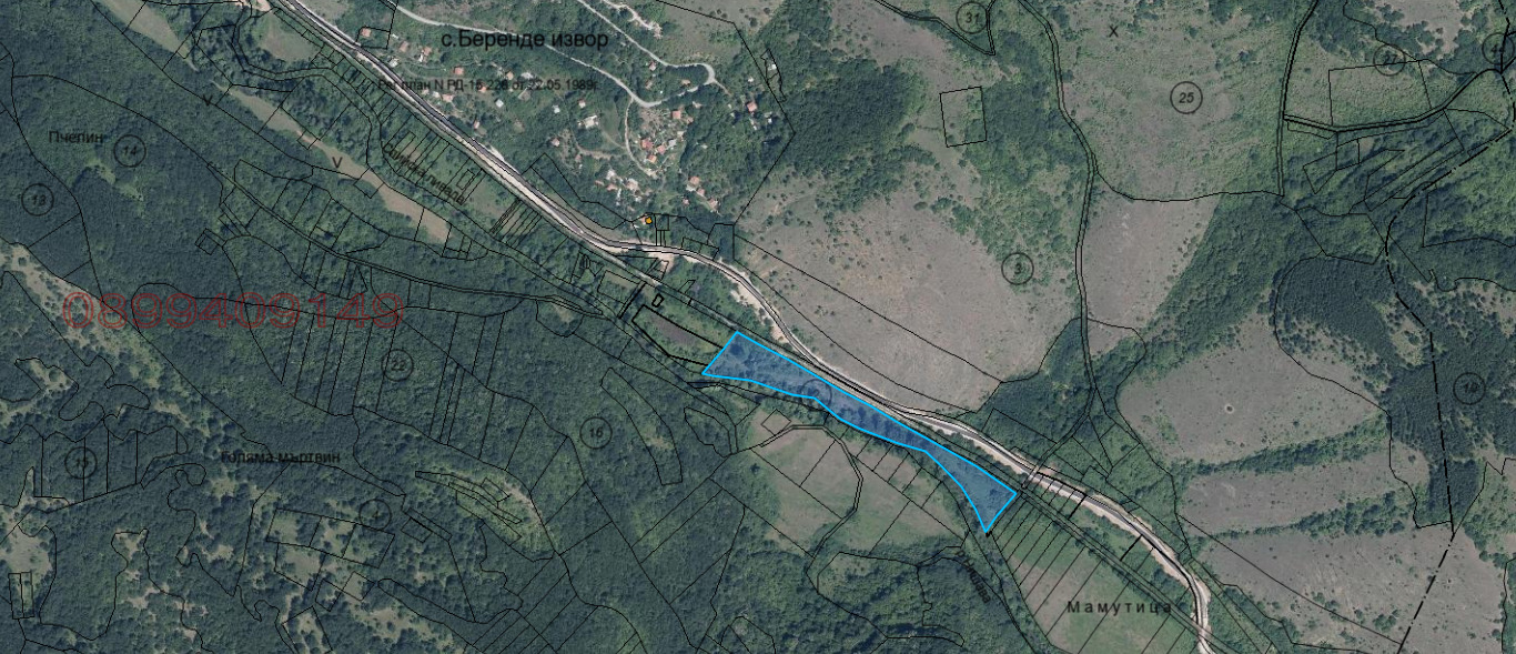 Продава ПАРЦЕЛ, с. Беренде извор, област София област, снимка 4 - Парцели - 55064945