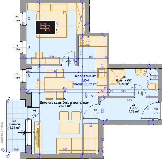 Продава 2-СТАЕН, гр. София, Манастирски ливади, снимка 8 - Апартаменти - 56293726