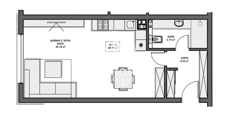 Продава 1-СТАЕН, гр. София, Бояна, снимка 4 - Апартаменти - 53438843