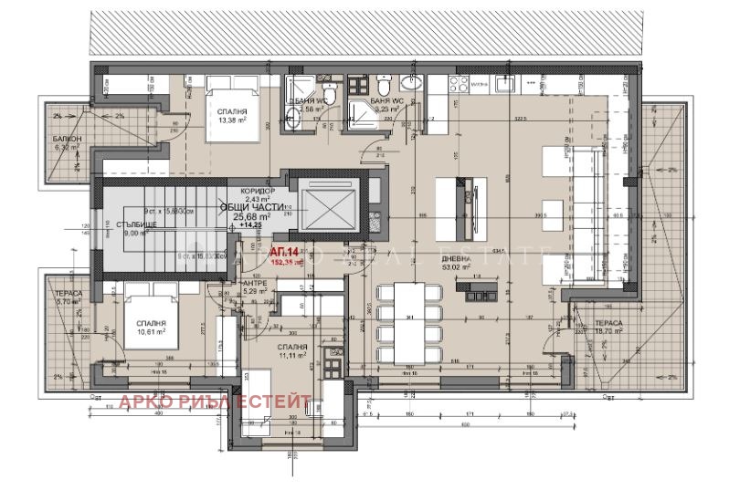 Продава 4-СТАЕН, гр. София, Овча купел, снимка 2 - Апартаменти - 55261012