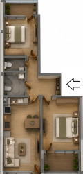 Продава  3-стаен град Пазарджик , Център , 104 кв.м | 49666091 - изображение [2]