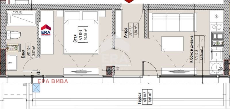 Na prodej  1 ložnice Sofia , Ovča kupel , 67 m2 | 80861827 - obraz [6]