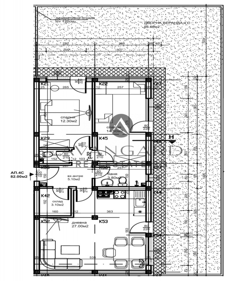 Продава 3-СТАЕН, гр. Пловдив, Кючук Париж, снимка 4 - Aпартаменти - 48387585