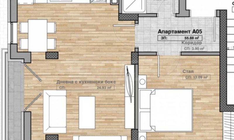 Продава 2-СТАЕН, гр. София, Манастирски ливади, снимка 2 - Апартаменти - 52477550