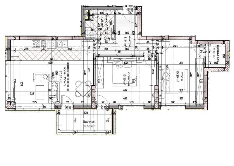 Продава 3-СТАЕН, гр. Варна, Младост 1, снимка 7 - Апартаменти - 56072490