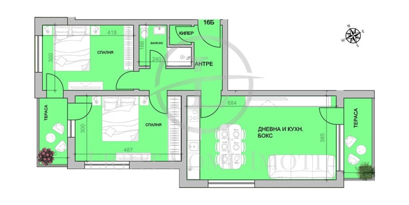 На продаж  2 спальні Пловдив , Христо Смирненски , 102 кв.м | 99930017 - зображення [17]