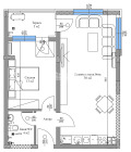 Продава  2-стаен град Пловдив , Кючук Париж , 78 кв.м | 40081427 - изображение [5]