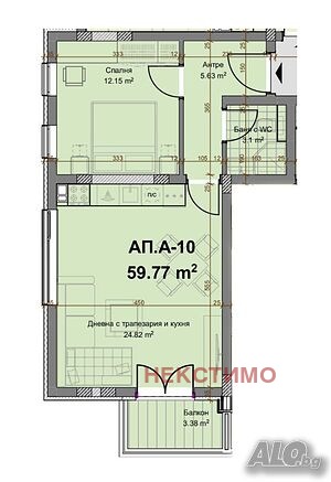 Продава 2-СТАЕН, гр. Пловдив, Христо Смирненски, снимка 2 - Aпартаменти - 48517262