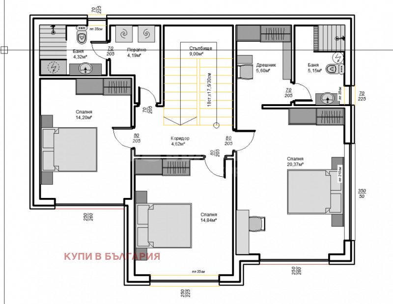 Продается  Дом Варна , м-т Долна Трака , 207 кв.м | 42654095 - изображение [8]
