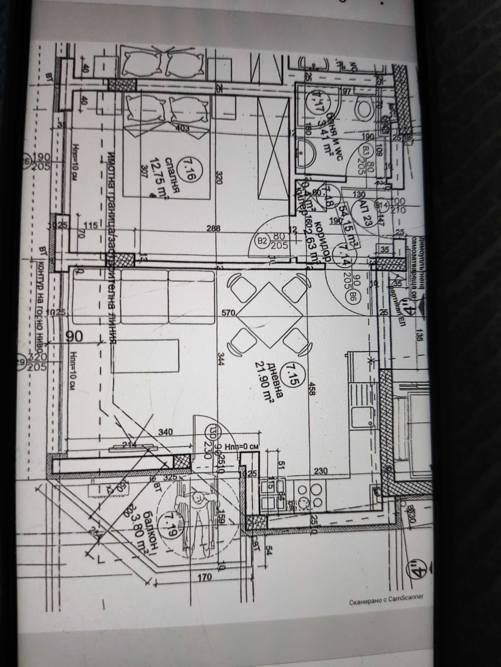 Продава 2-СТАЕН, гр. Варна, Колхозен пазар, снимка 5 - Апартаменти - 53856971