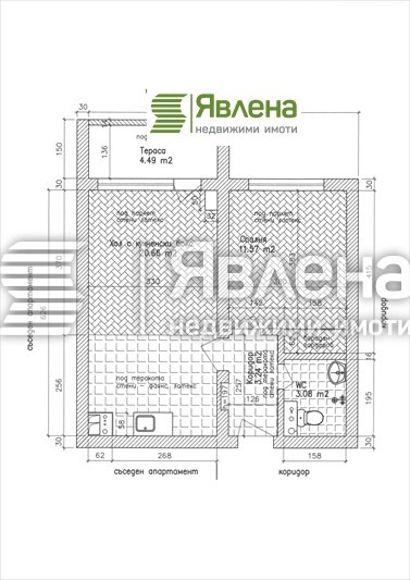 En venta  1 dormitorio Sofia , Borovo , 65 metros cuadrados | 54881254 - imagen [10]