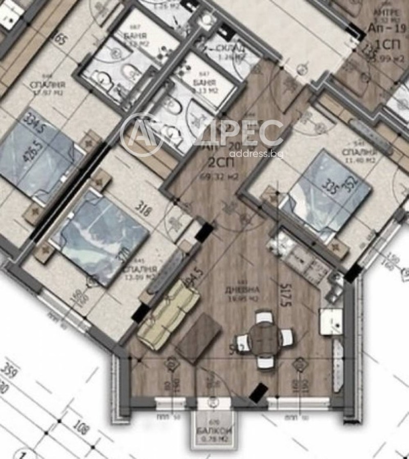 Продава 3-СТАЕН, гр. София, Витоша, снимка 3 - Апартаменти - 52735425