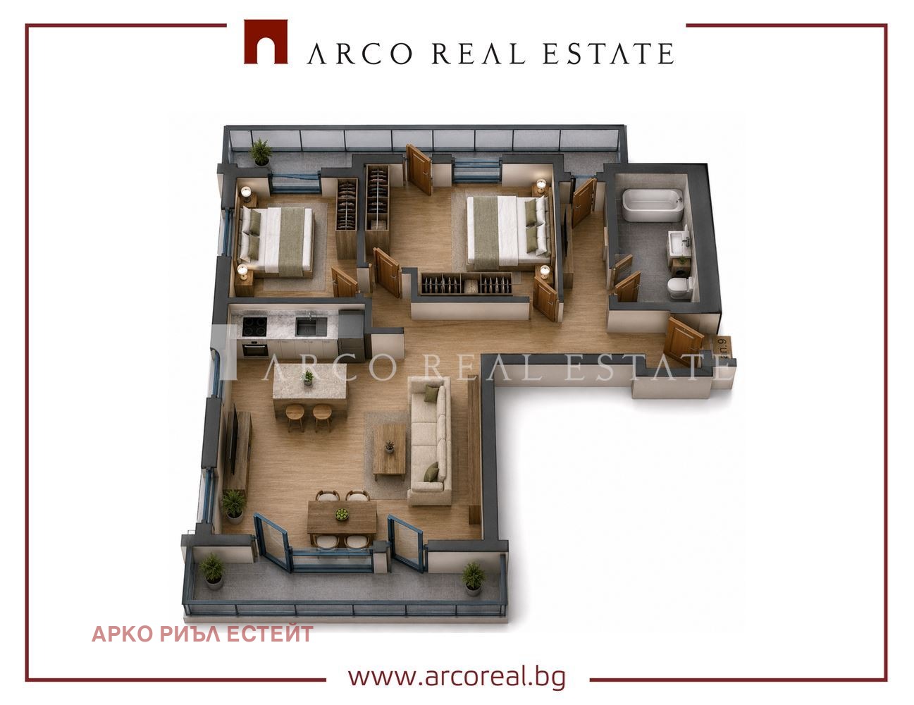Продава 3-СТАЕН, гр. София, Кръстова вада, снимка 2 - Апартаменти - 54911873