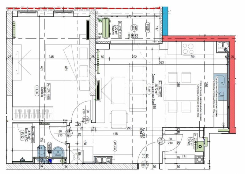 Satılık  1 yatak odası Sofia , Manastirski livadi , 74 metrekare | 74068360 - görüntü [4]