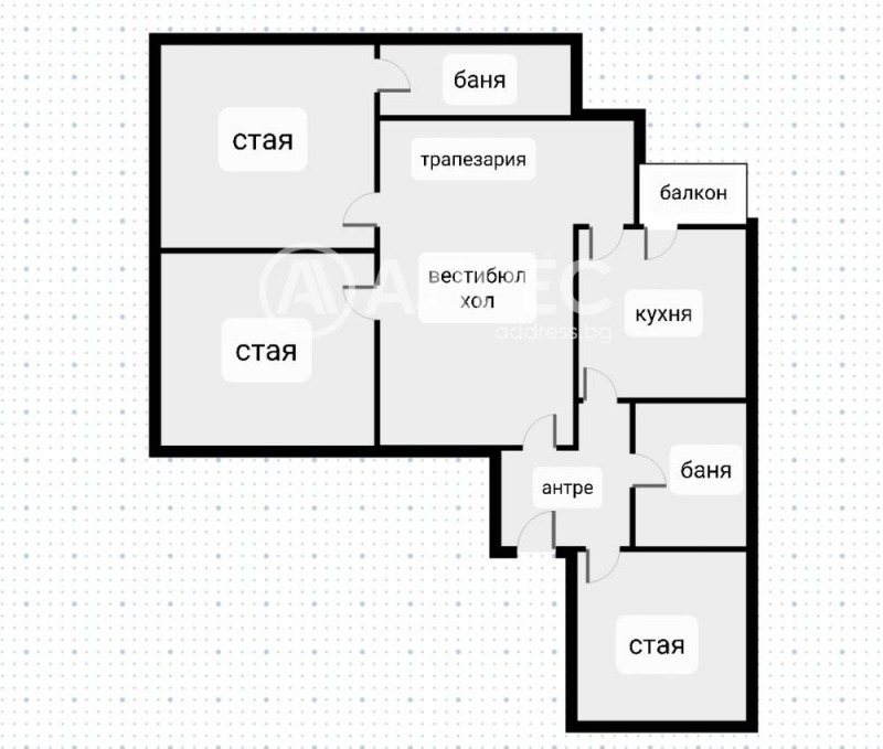 À vendre  2 chambres Sofia , Tsentar , 130 m² | 79740062 - image [4]