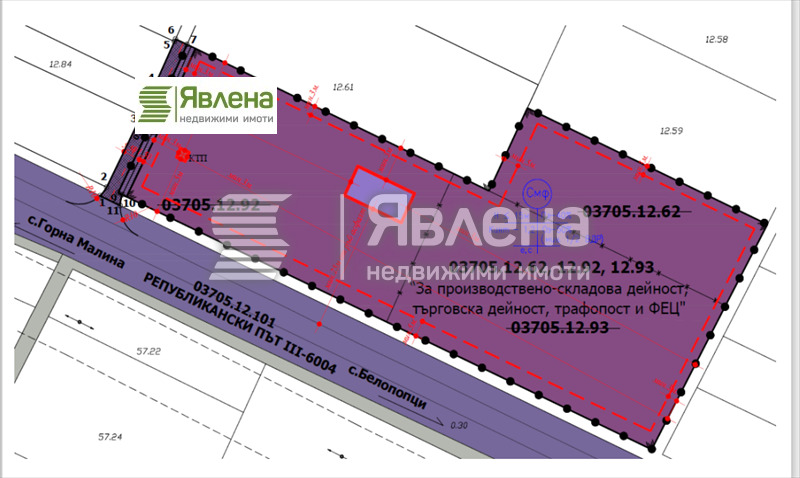 Продава ПАРЦЕЛ, с. Белопопци, област София област, снимка 1 - Парцели - 49171283