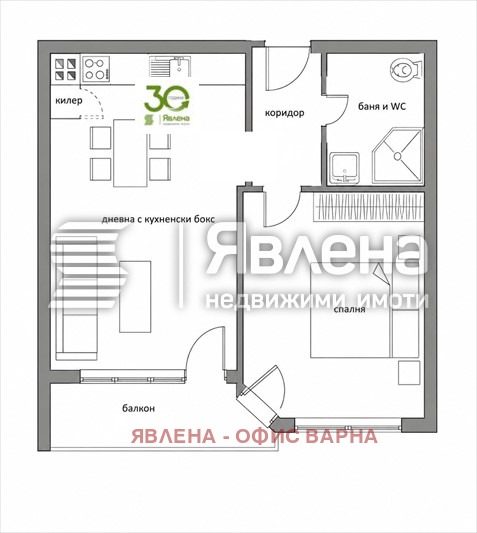 Продава 2-СТАЕН, гр. Варна, м-т Пчелина, снимка 10 - Апартаменти - 56169918