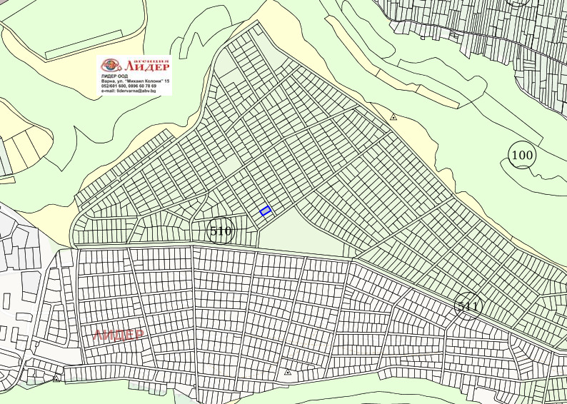 Til salgs  Plott region Dobrich , Bosjurets , 556 kvm | 13774291 - bilde [4]